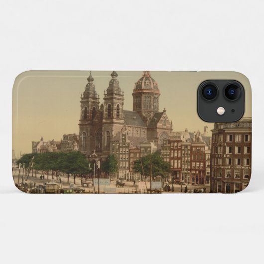 Sint-Nicolaas-kerk, Amsterdam, Nederland Case-Mate iPhone Case (Achterkant (horizontaal))