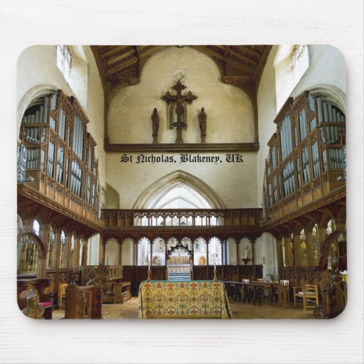 Sint-Nicolaas-kerk, Blakeney-mousepad Muismat (Voorkant)