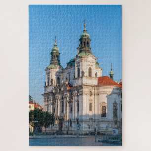 Sint-Nicolaas-kerk in de oude stad Praag Legpuzzel