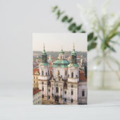 Sint-Nicolaas-kerk in Praag Briefkaart (Staand voorkant)
