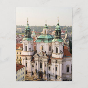 Sint-Nicolaas-kerk in Praag Briefkaart
