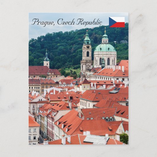 Sint-Nicolaas-kerk - Praag, Tsjechische Republiek Briefkaart (Voorkant)