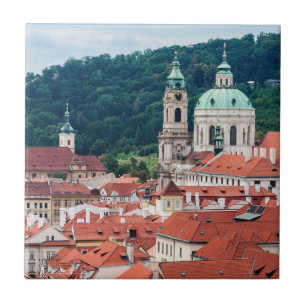 Sint-Nicolaas-kerk - Praag, Tsjechische Republiek Tegeltje