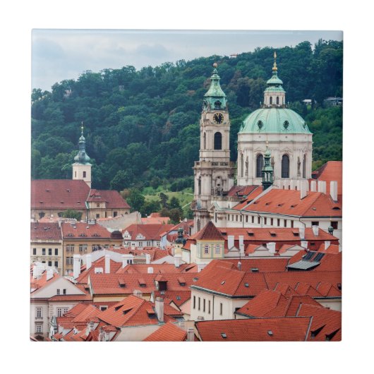 Sint-Nicolaas-kerk - Praag, Tsjechische Republiek Tegeltje (Voorkant)