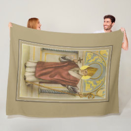 Sint-Nicolaas kerstkatholieke bisschop Fleece Deken
