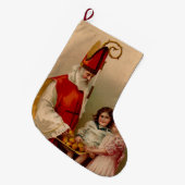 Sint-Nicolaas kerststinkking Grote Kerstsok (Voorkant (Hangend))