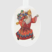 Sint-Nicolaas kerstversiering Ornament (voorkant)