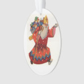 Sint-Nicolaas kerstversiering Ornament (voorkant)