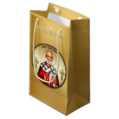 Sint Nicolaas Klein Cadeauzakje (Voorkant Gekanteld)