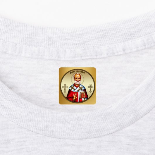 Sint Nicolaas Labels (Aangebracht)