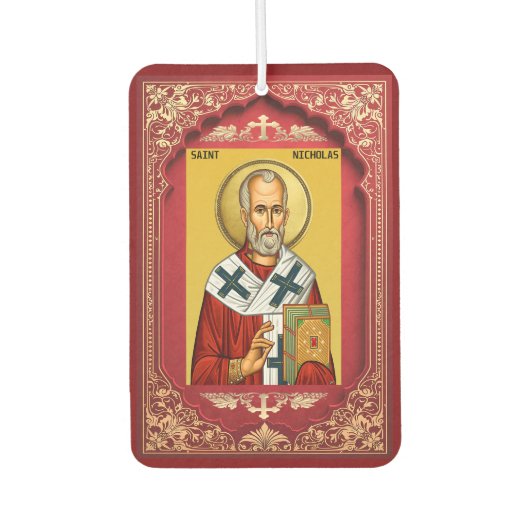 Sint Nicolaas Luchtverfrisser (Voorkant)