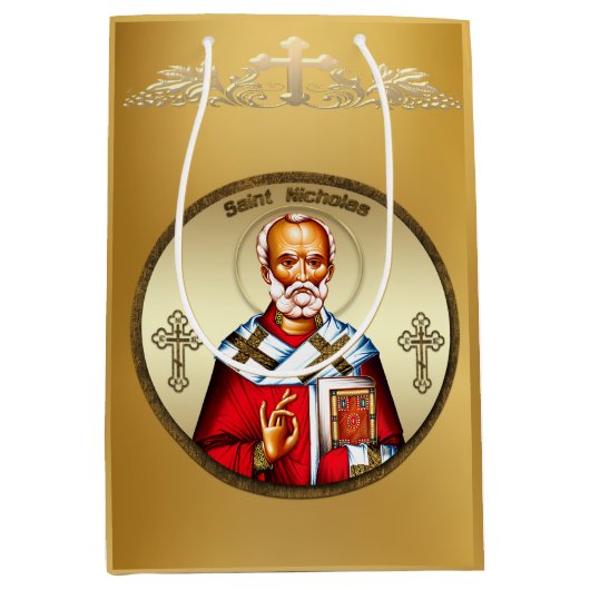 Sint Nicolaas Medium Cadeauzakje (Voorkant)