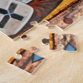 Sint Nicolaas Oosters-orthodox Christelijk icoon Legpuzzel (Zijkant)