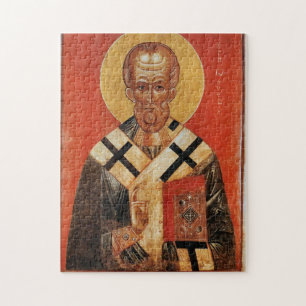 Sint Nicolaas Orthodox Christelijk Icoon Legpuzzel