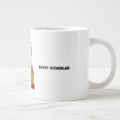 Sint Nicolaas orthodox Servische heiligen icoon Grote Koffiekop (Rechts)