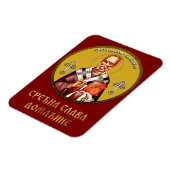 Sint Nicolaas orthodoxe icoon 01 Magneet (Linkerzijde)
