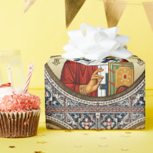 Sint-Nicolaas orthodoxe icoon Cadeaupapier