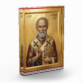 Sint Nicolaas orthodoxe icoon Fotoblokken (Links)