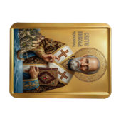 Sint Nicolaas orthodoxe icoon Magneet (Horizontaal)