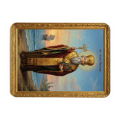 Sint Nicolaas orthodoxe icoon Magneet (Horizontaal)