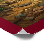 Sint Nicolaas orthodoxe icoon Poster (Hoek)