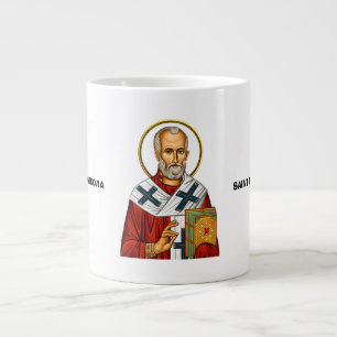 Sint Nicolaas orthodoxe Servische heiligen icoon Grote Koffiekop