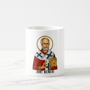 Sint Nicolaas orthodoxe Servische heiligen icoon Koffiemok