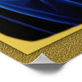 Sint-Nicolaas, orthodoxe Slavische icoon Poster (Hoek)