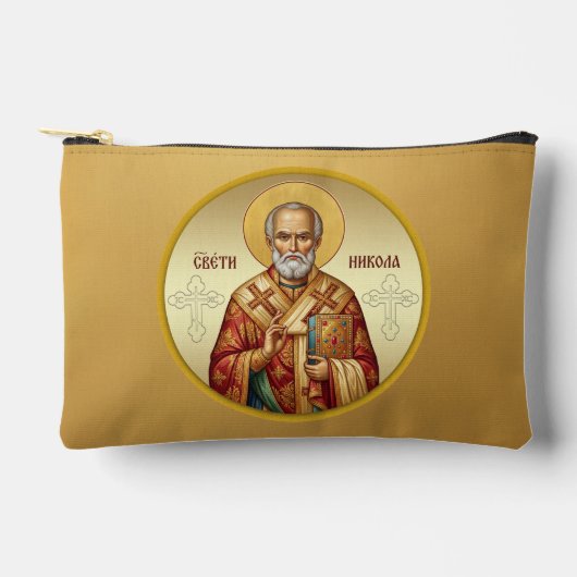 Sint Nicolaas Print Knip Naai Tas (Voorkant)