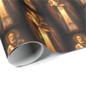  Sint-Nicolaas-rappelpapier Cadeaupapier (Rol Hoek)