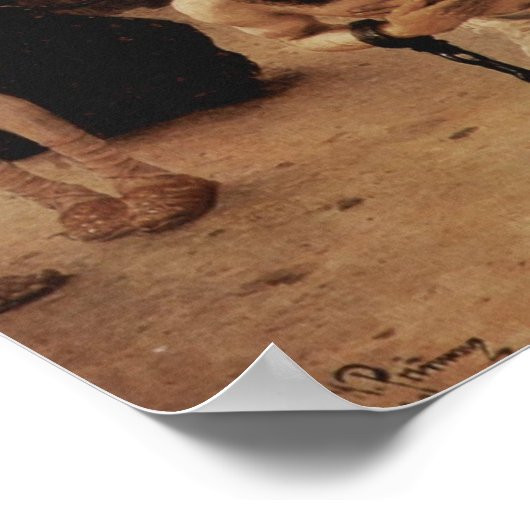 Sint-Nicolaas redt drie innocenten van de dood Poster (Hoek)