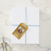 Sint Nicolaas Servisch Cadeaulabel (Met Touw)