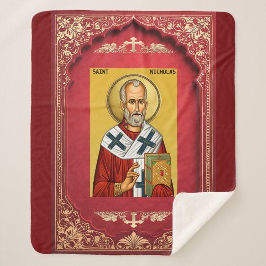 Sint Nicolaas Sherpa Deken (Voorkant)