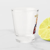 Sint Nicolaas Sleutelhanger 6 Shot Glas (Links)