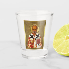 Sint Nicolaas Sleutelhanger eng 1 Shot Glas