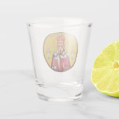 Sint Nicolaas Sleutelhanger Shot Glas (Achterkant)