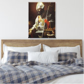 Sint-Nicolaas van Bari Canvas Afdruk (Insitu (Slaapkamer))