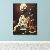Sint-Nicolaas van Bari Canvas Afdruk (Insitu (Houten vloer))