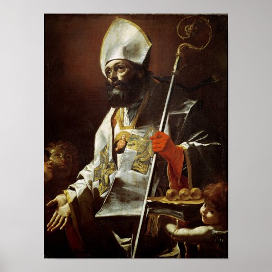 Sint-Nicolaas van Bari Poster (Voorkant)