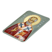 Sint Nicolaas van Myra Icon Magnet Magneet (Linkerzijde)