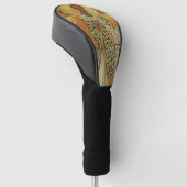 Sint Nicolaas van Myra Orthodox Icoon Golfheadcover (Schuin)