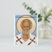 Sint-Nicolaas van Myra Premium Orthodoxe Kunst (Staand voorkant)