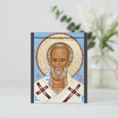 Sint-Nicolaas van Myra Premium Orthodoxe Kunst (Staand voorkant)