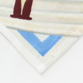 Sint-Nicolaas van Myra Premium Orthodoxe Kunst Fleece Deken (Hoek)