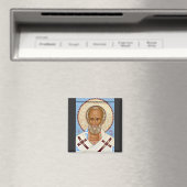 Sint-Nicolaas van Myra Premium Orthodoxe Kunst Magneet (Insitu (Vaatwasser))