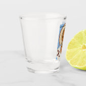 Sint-Nicolaas van Myra Premium Orthodoxe Kunst Shot Glas (Links)