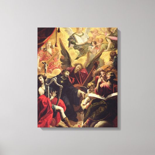 Sint-Nicolaas van Tolentino Canvas Afdruk (Voorkant)