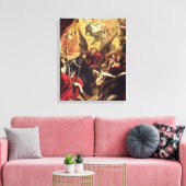 Sint-Nicolaas van Tolentino Canvas Afdruk (Insitu (Woonkamer))