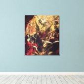 Sint-Nicolaas van Tolentino Canvas Afdruk (Insitu (Houten vloer))