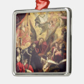 Sint-Nicolaas van Tolentino Metalen Ornament (Links)